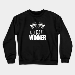 Go kart Winner Crewneck Sweatshirt